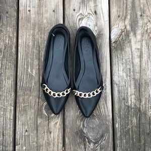 (2/$20) Gold Chain Flats